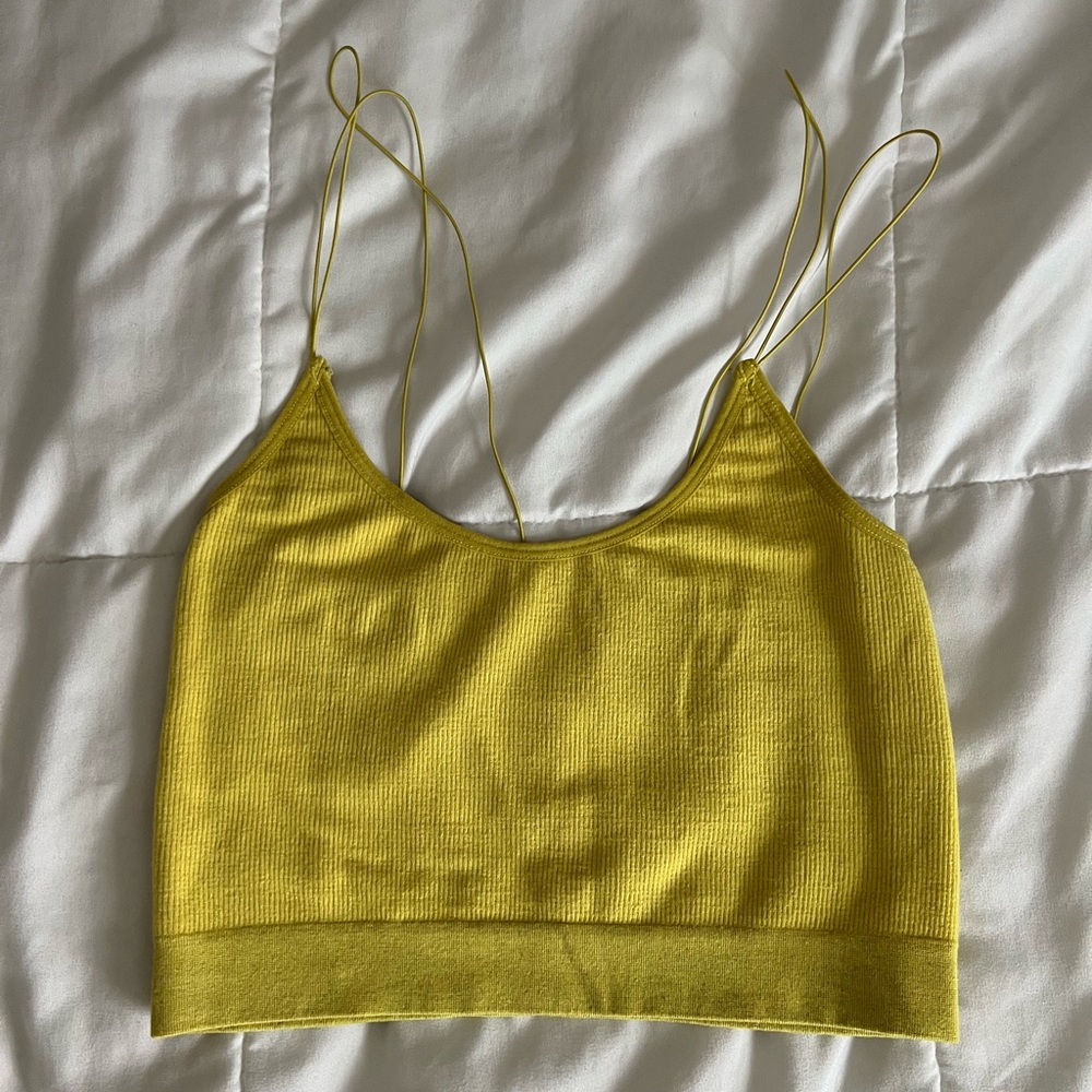 CROPPED WORKOUT TOP  (size: women’s small)
